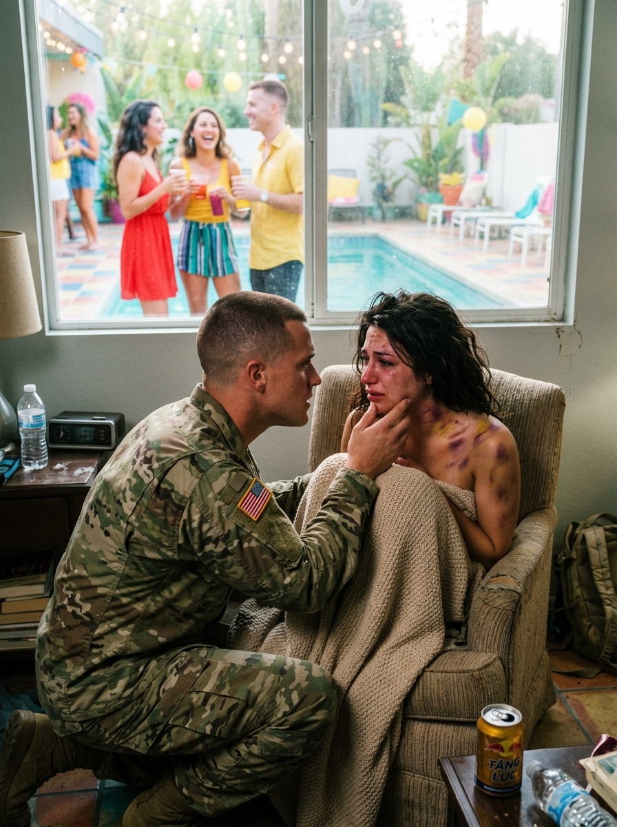 WHOLE STORY: After six months of brutal deployment, I came home expecting my wife’s arms — instead I found my own mother