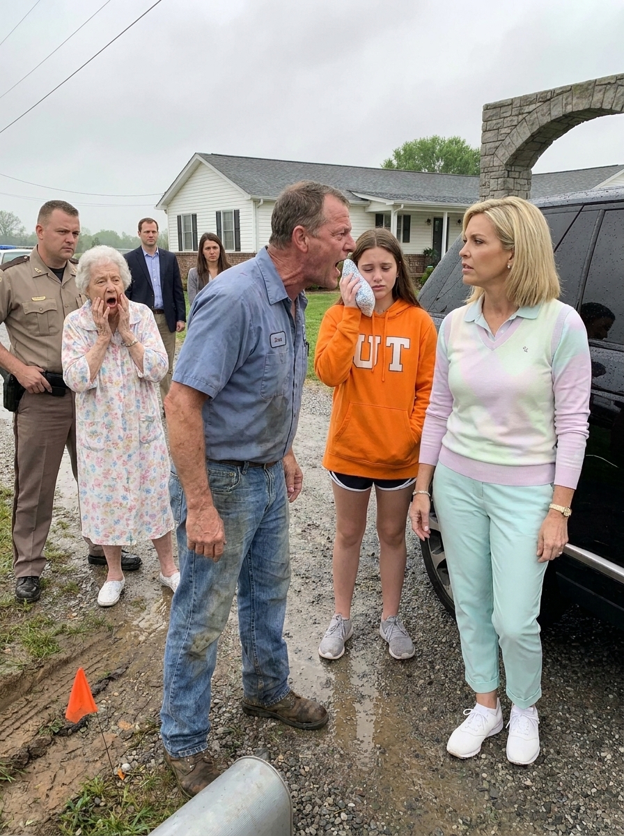 WHOLE STORY:  The HOA President crushed my mailbox for the THIRD time with her SUV while my daughter stood six feet away—then she smiled and drove off