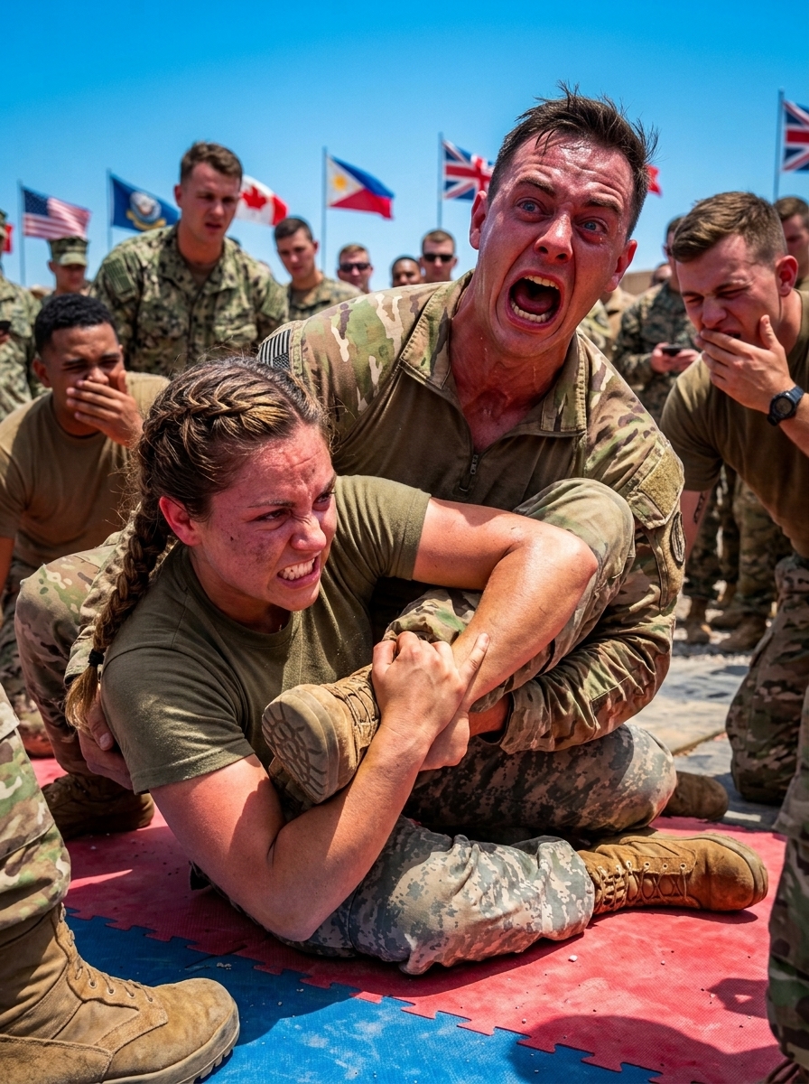 WHOLE STORY: He Called Me a Little Girl in Front of 500 Soldiers—Then I Caught His Kick and Everything Changed