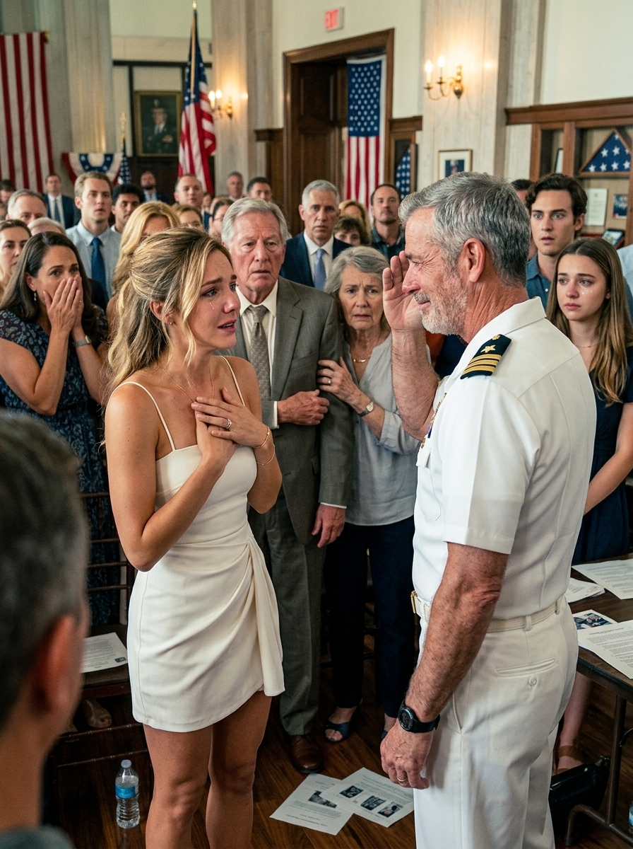 WHOLE STORY: I SNUCK into my father’s veterans’ ceremony, hoping to disappear in the back row, clap for him, and slip away before anyone could ask why I looked so tired