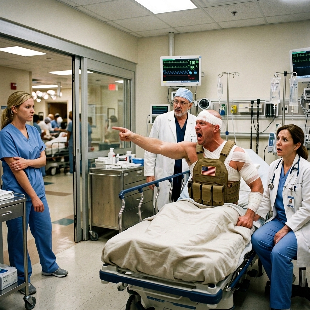 Wounded Admiral Points at Overlooked Nurse and Says “I Only Accept Phantom” – Her Secret Past Stuns Everyone in The Hospital
