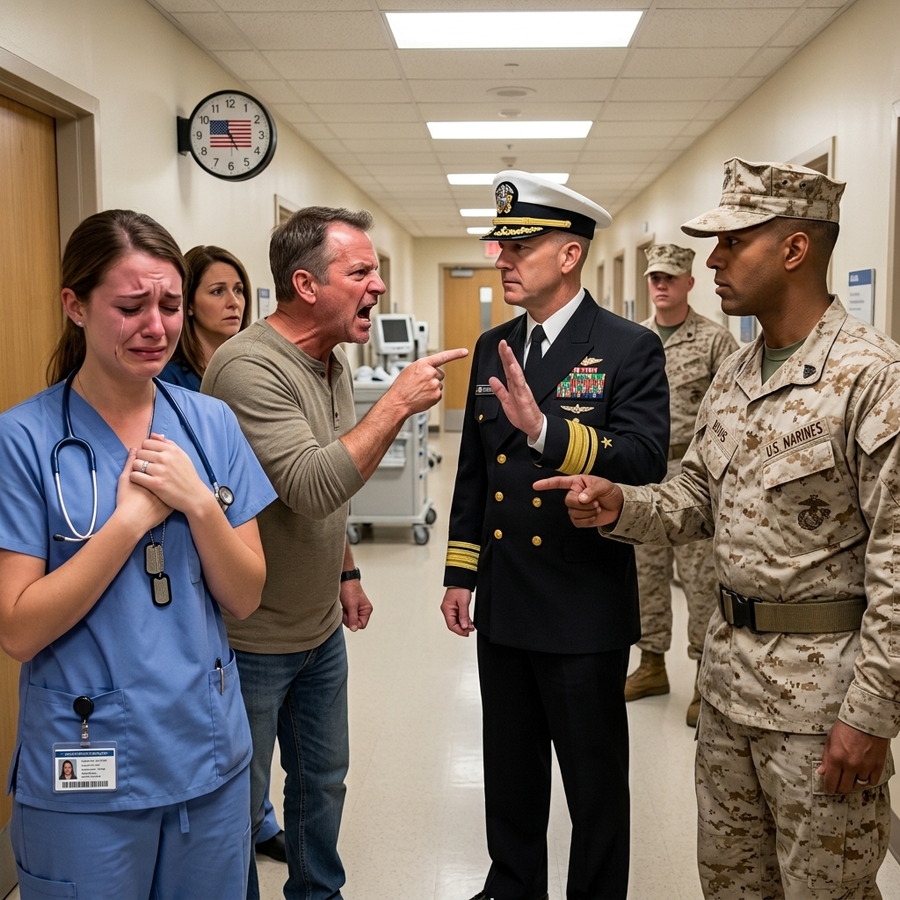 They Called The Nurse a Thief for Wearing a Fallen Marine’s Dog Tags — Then the Colonel Arrived and Exposed A Mind-blowing Secret