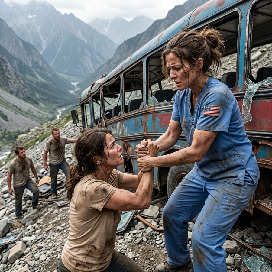 When a Mountain Train Disaster Left 183 Passengers Stranded — Unnoticed Nurse Turned the Wreckage Into a Lifesaving Triage Center