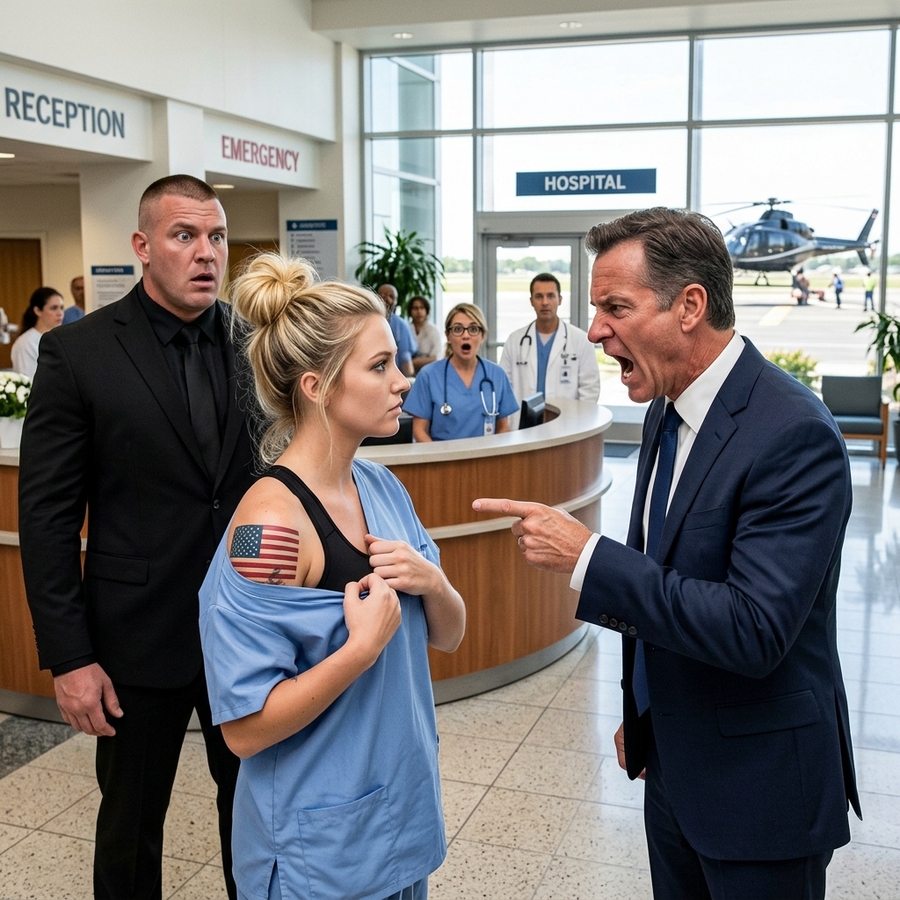 Billionaire Mocked Her as “Just a Clinic Nurse” — But When Gunmen Stormed the Building, Her Hidden Special Forces Commander Ink Said Otherwise