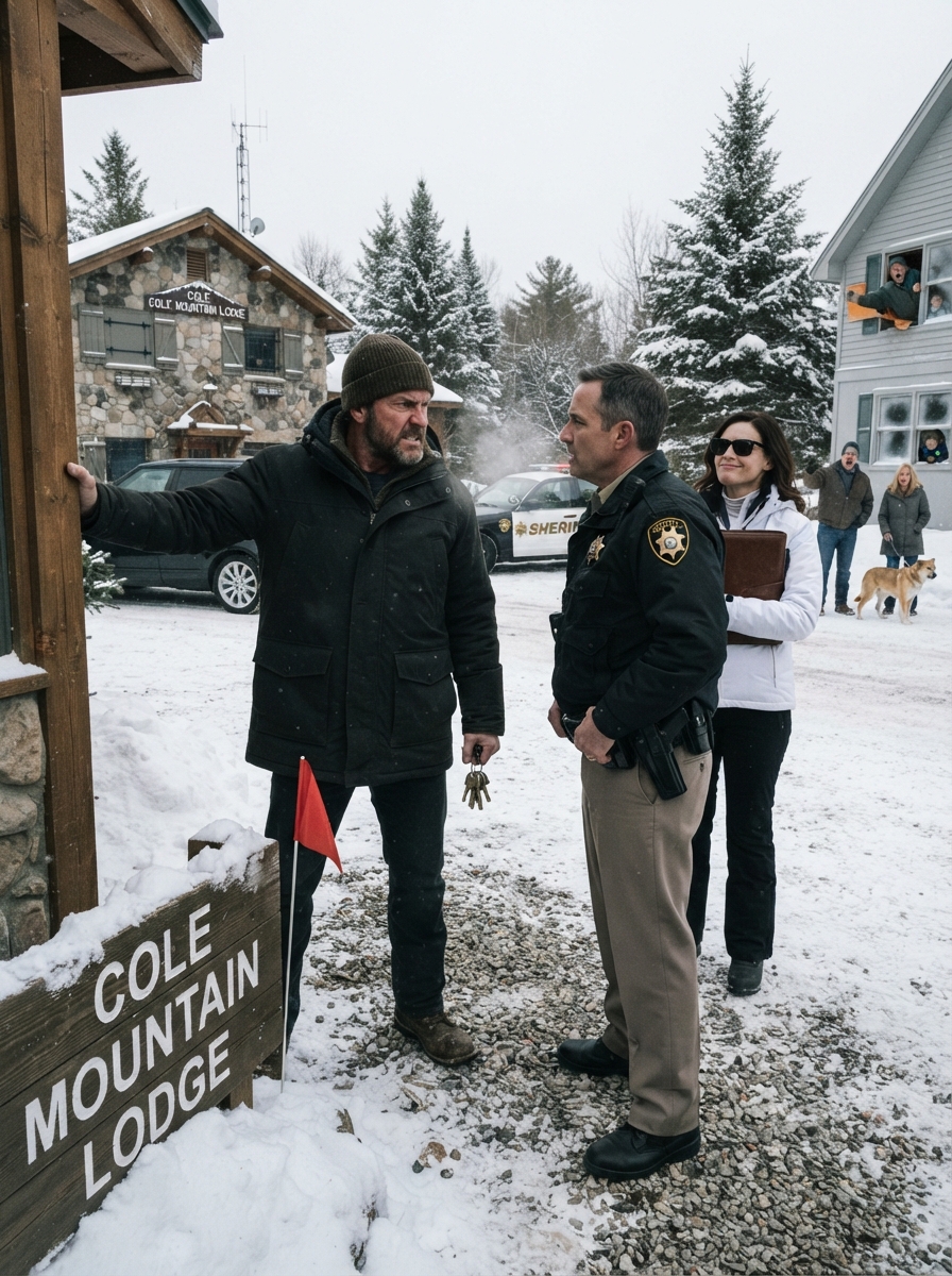 WHOLE STORY: The police officer rested his hand on his holster and told me to hand over the keys to my own mountain house