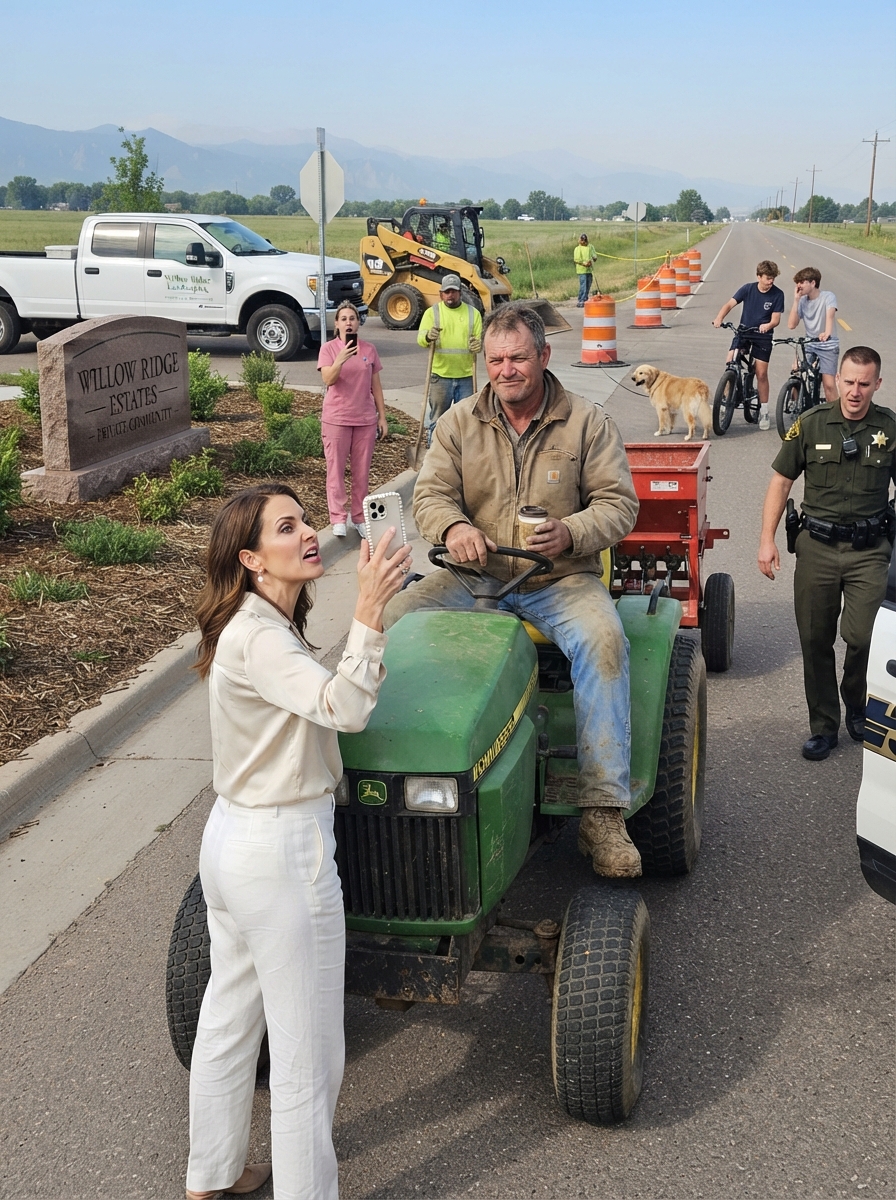 WHOLE STORY: The woman standing in front of my tractor told the sheriff I had threatened to kill thirty-seven families.