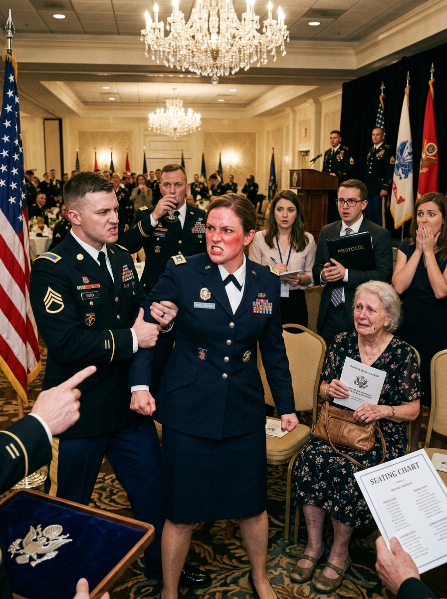 WHOLE STORY: A U.S. Army CAPTAIN GRABBED MY ARM at my own promotion ceremony and told me I was not a real soldier. My mother heard everything