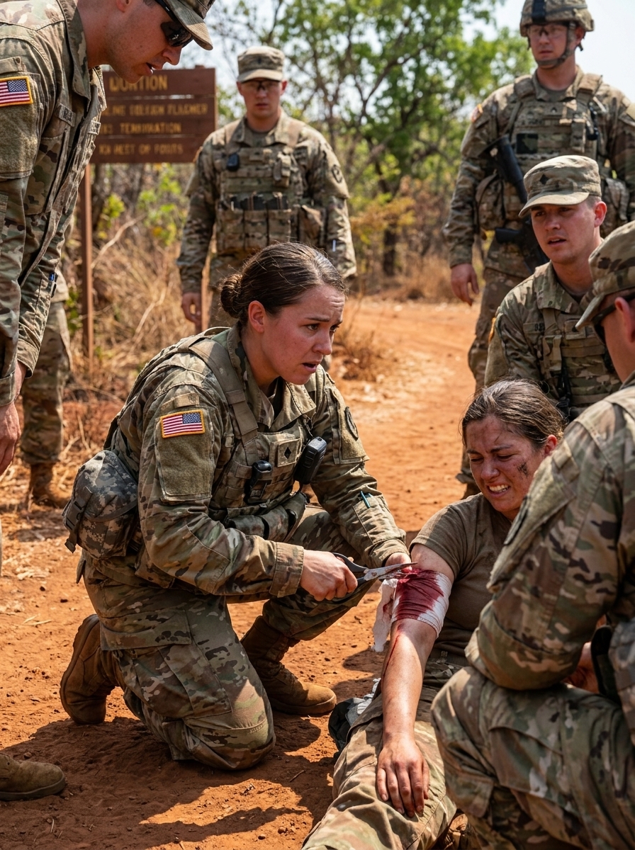 WHOLE STORY: I was the smallest recruit in formation. FIVE-THREE if I stood straight, swallowed by a uniform that hung loose on my frame and a ruck that looked like a joke on my back.