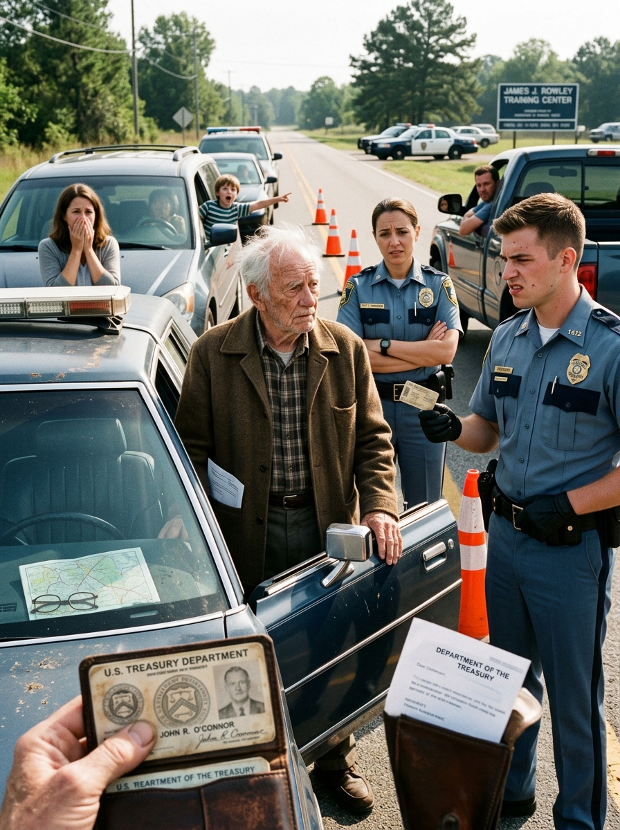 WHOLE STORY: A cop flicked my ID and said it looked older than his dead grandfather. I was driving to honor my partner who