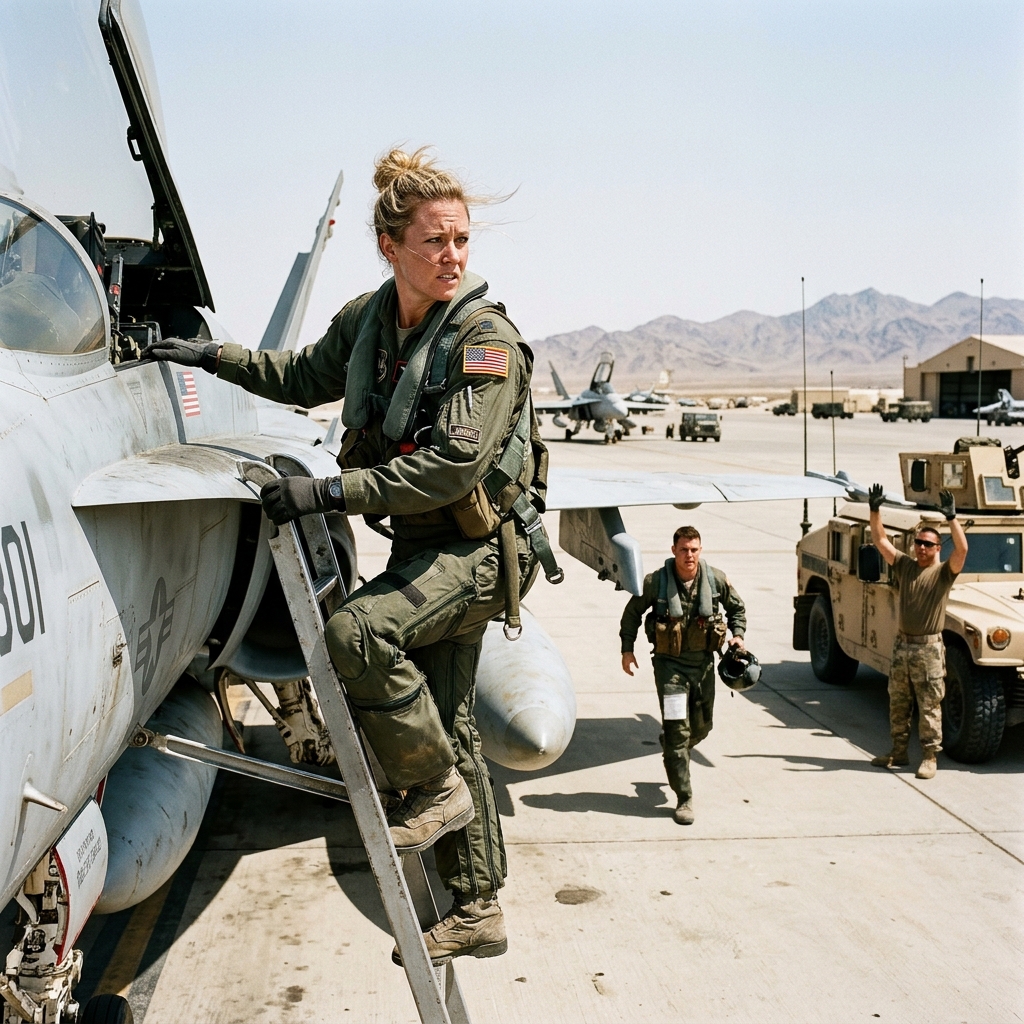 They Called It a Suicide Mission With No Return — Until a Female F-15 Pilot Got Inside The Cockpit and Did The Unexpected
