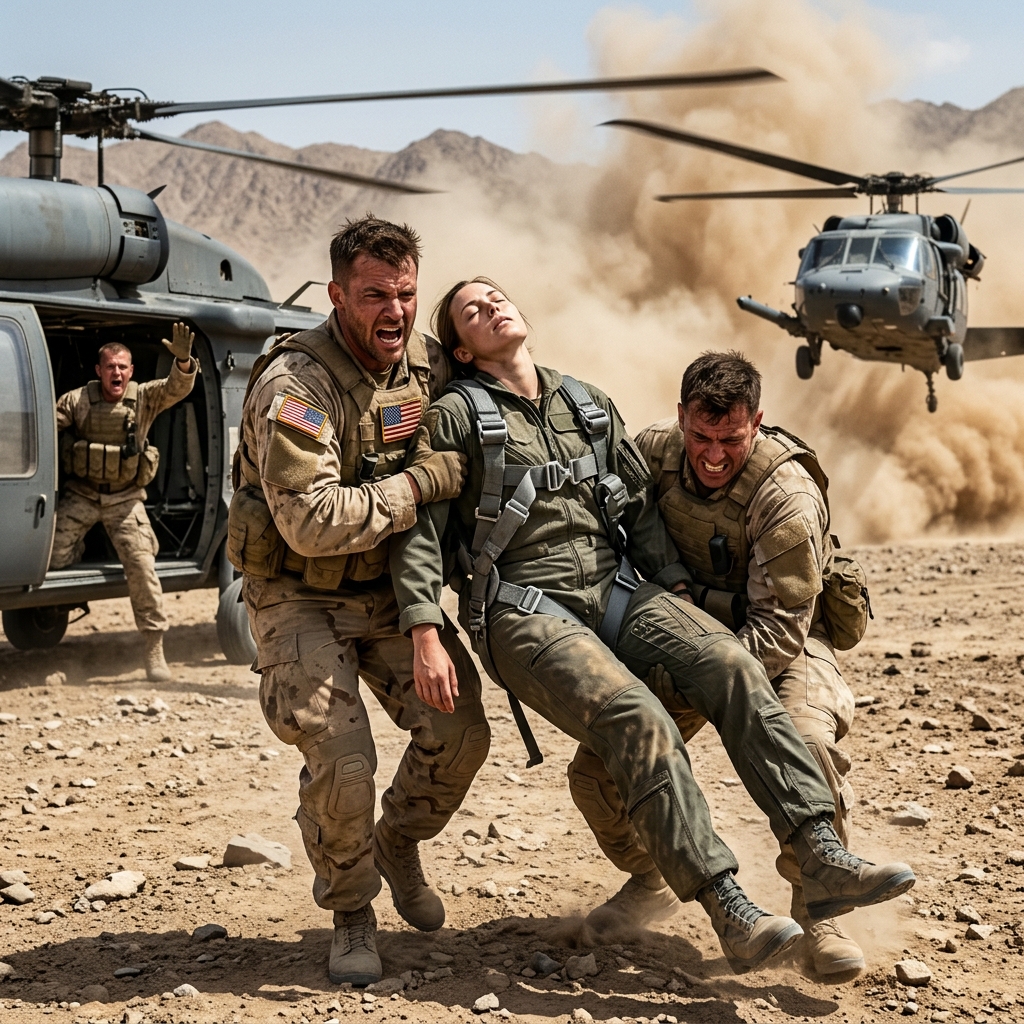 She Took On the Enemy Alone Mid-Air in a Crippled Black Hawk To Defend The Base — Then the Cockpit Recording Made Soldiers Weep