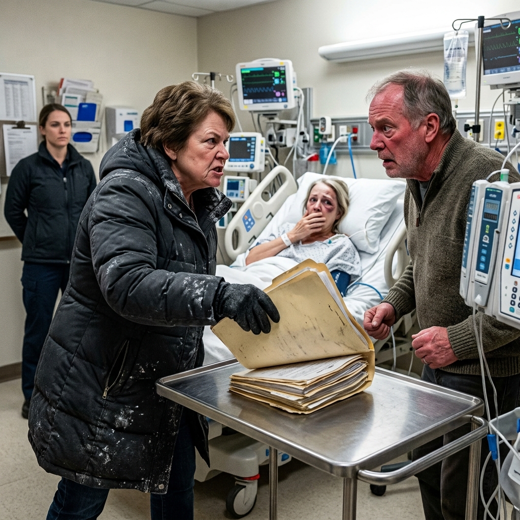 My mother told our entire family I was a disgraced military deserter. Five years later, she crashed her car, and I pulled down my surgical mask in front of the father who threw me away.