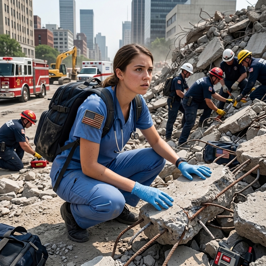 Earthquake Trapped Hundreds, Doctor Told Nurse To Stand Down — But Her 30 Years Of Service Said Otherwise