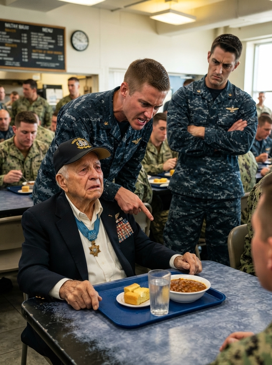 WHOLE STORY: I came for chili. Nothing more. At eighty-seven, blending into a crowded mess hall felt like winning a small war.
