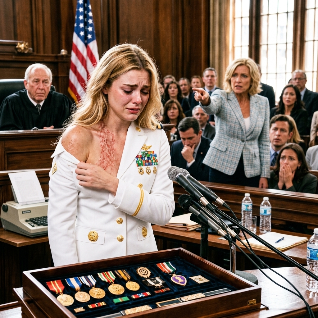 WHOLE STORY: She swore on a stack of Bibles that my medals were bought, not earned—But in thirteen minutes, her entire story would collapse under a single declassification order.