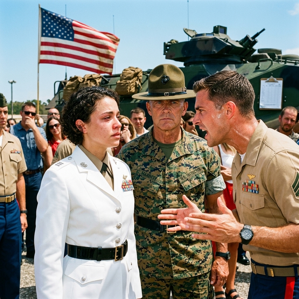 WHOLE STORY: My Marine brother thought it would be funny to humiliate me in front of his entire unit on Family Day. He laughed at my “cute little call sign,