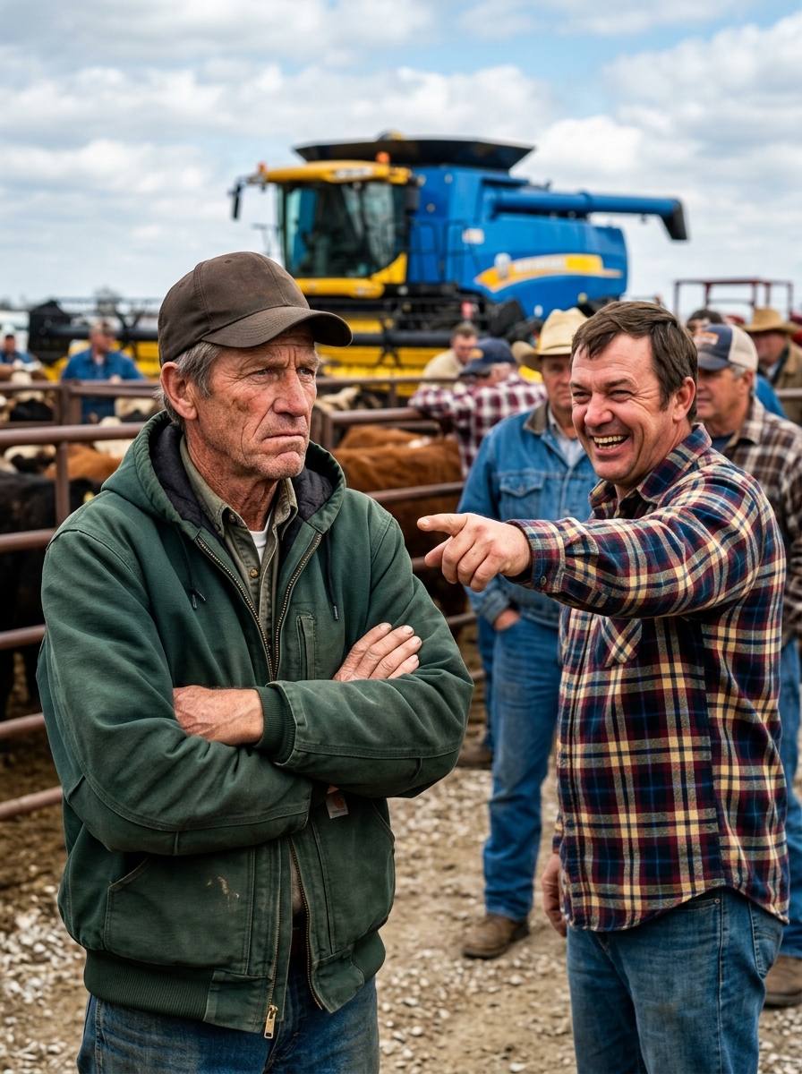 PART 2 – FULL: I STOOD SILENT while my neighbor Gary laughed at me for buying bankrupt Ronald Clark’s junk tractor, the auction crowd treating me like a fool who threw away $5,000.