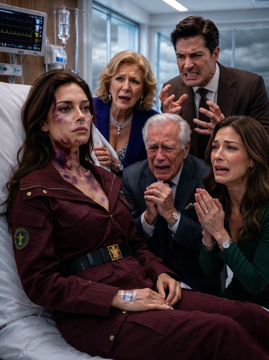 PART 2 – FULL: I woke up in the ICU with three fractured ribs, my husband telling paramedics I’d “carelessly fallen again.”