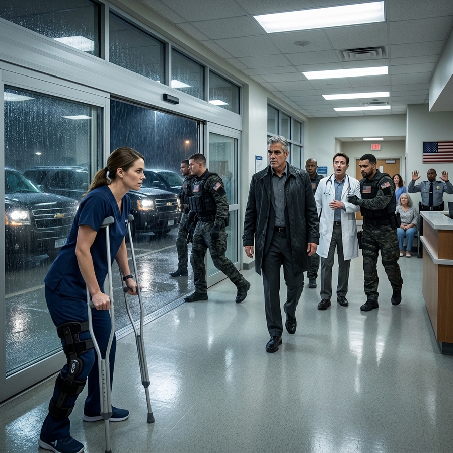 They Looked Down On the Disabled Nurse for Years — Until 4 Black SUVs Pulled Up and Asked for the “Iron Raven”, The Entire Hospital Froze
