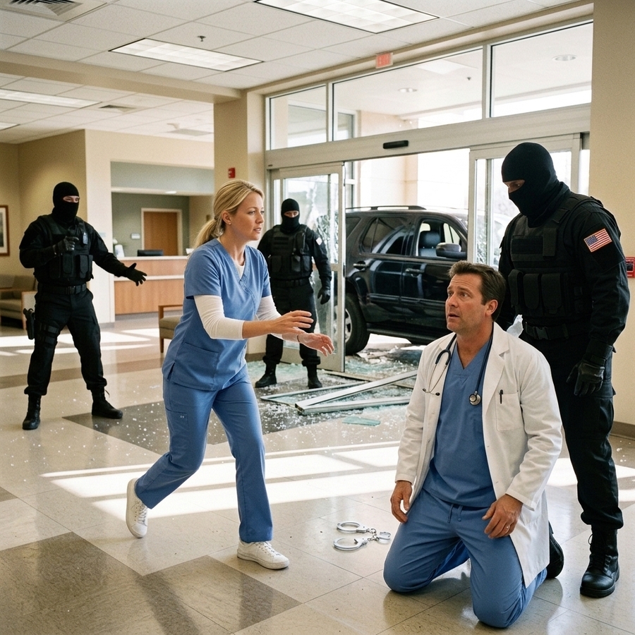 Armed Robbers Thought They Controlled the ER Hostage Situation — Until the Quiet Nurse Revealed She Was a Special Ops Medic