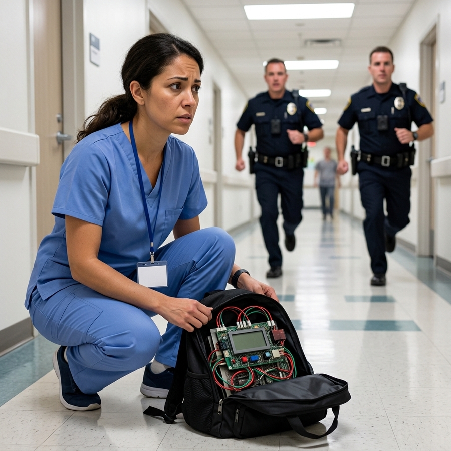 They Called Her “Just a Mediocre Nurse” — Until She Noticed a Mysterious Box and Prevented a School Bombing Before Security Arrived