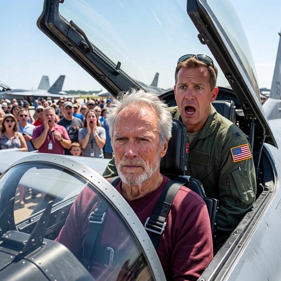 Cocky Captain Dared Elderly Veteran To Start The F-14 Tomcat As A Joke At Airshow – But When The Engine Fired Up, The Whole Crowd Fell Silent