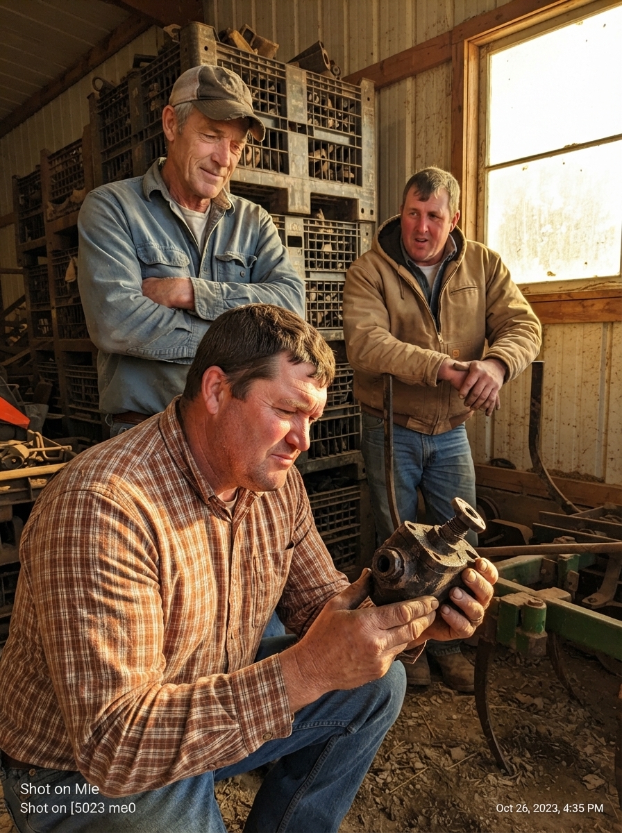 PART 2 – FULL: The moment my foreman brought a 71-year-old man in worn overalls to fix my $95,000 tractor—I LAUGHED out loud