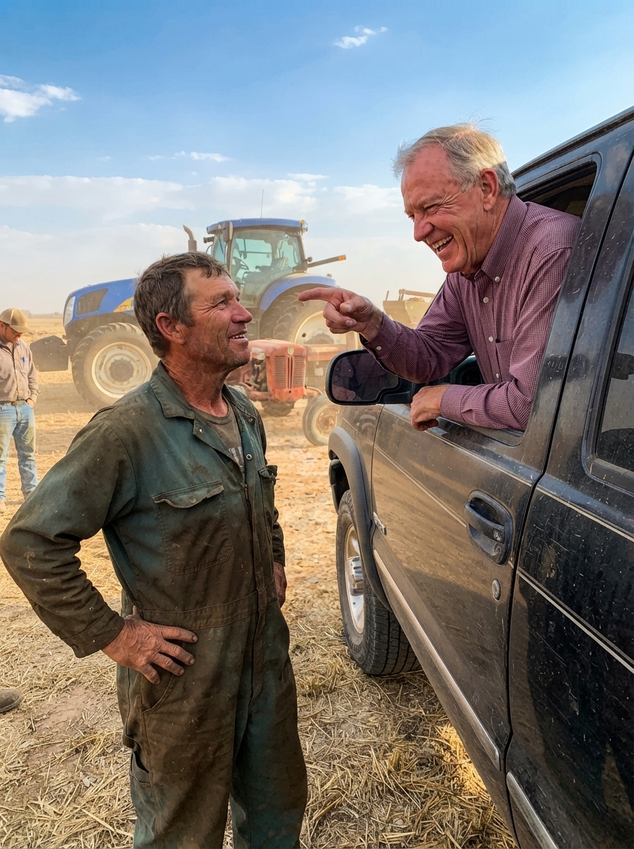 PART 2 – FULL: I WATCHED my wealthiest neighbor stop his SUV just to mock my family’s farm, loudly claiming I was going BROKE