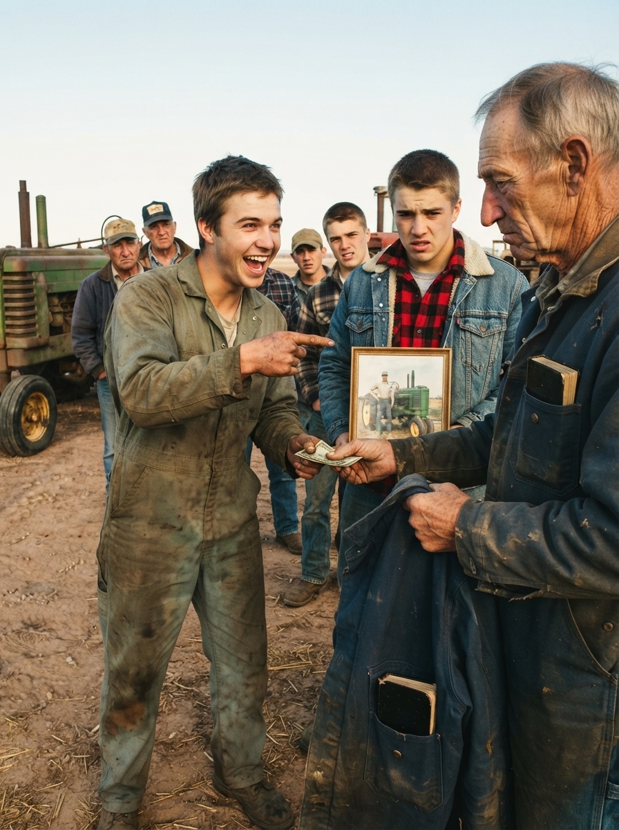PART 2 – FULL: The crowd of farmers laughed when my 73-year-old grandfather spent $150 on a dead tractor that wouldn’t start.