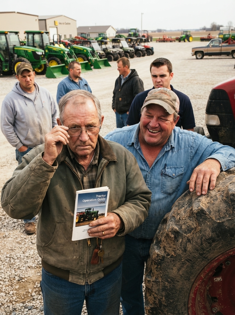 PART 2 – FULL: I STOOD SILENT as Curt Howerin LAUGHED at my tractor choice—comparing a Massey Ferguson 7726 to a useless flip phone—while five other farmers snickered on cue