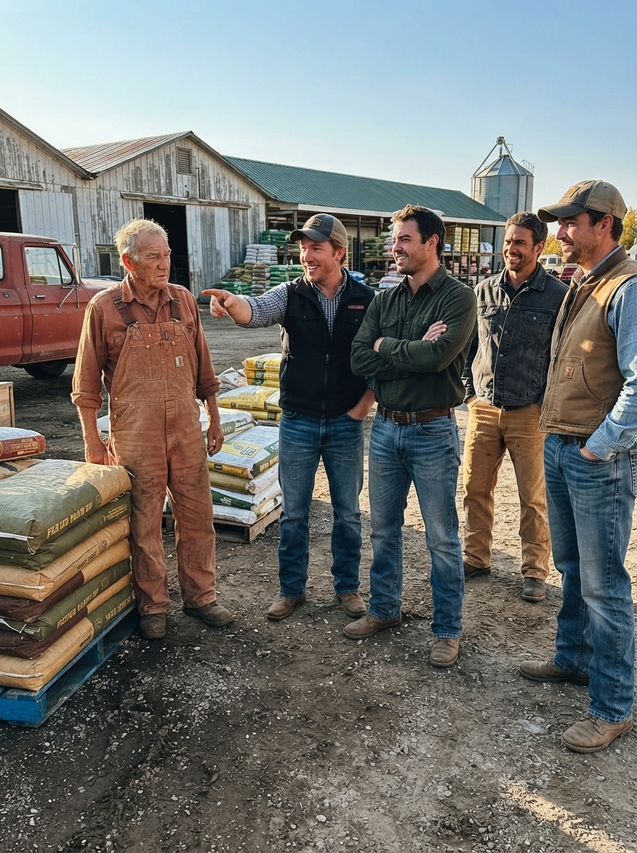 PART 2 – FULL: I STOOD in Henderson’s Feed and Supply, an eighty-pound mineral block pressed against my faded overalls