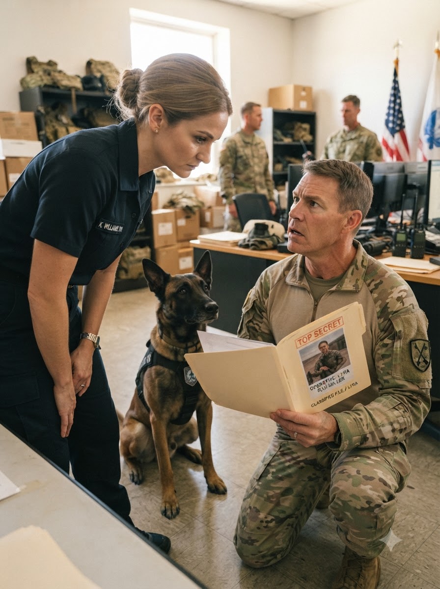 PART 2 – FULL: A military dog CHARGED a nurse, and when she gave a secret combat signal, the commander ran her fingerprints