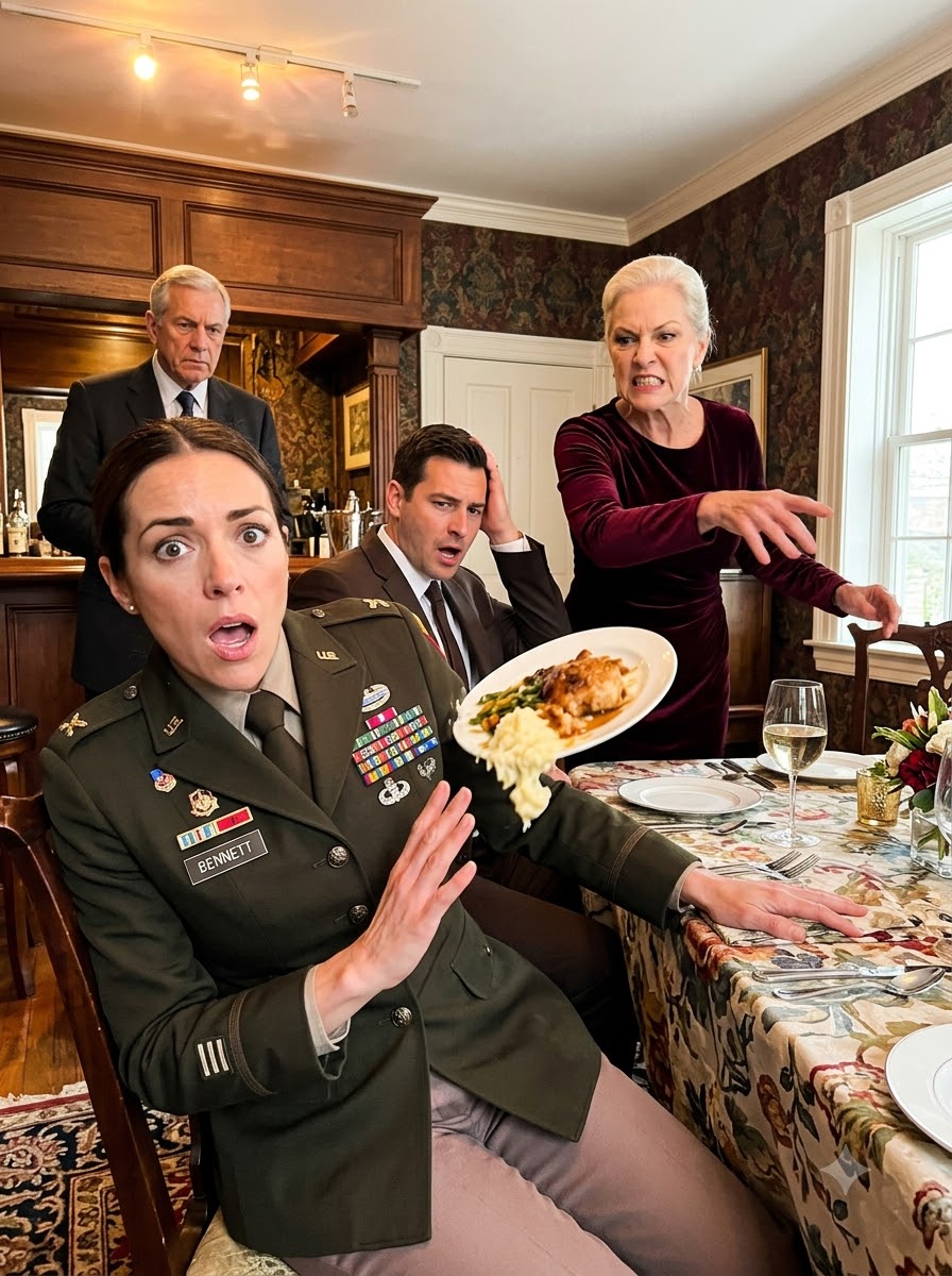 PART 2 – FULL: The plate hit the floor so hard mashed potatoes slid under my chair, and my husband looked away.