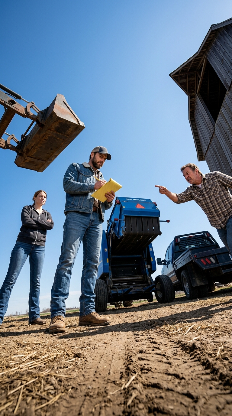 WHOLE STORY:  I Came to Collect Her Husband’s Debt… But the Farmer’s Wife Had a Different Offer