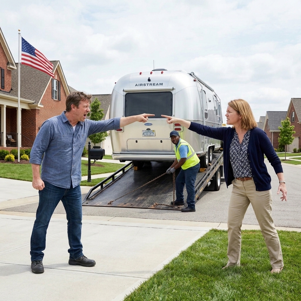 HOA Karen Towed My $31,000 Restored Trailer as “Junk” — But My 1965 Survey Triggered a DOT Bust That Won Me $40,000