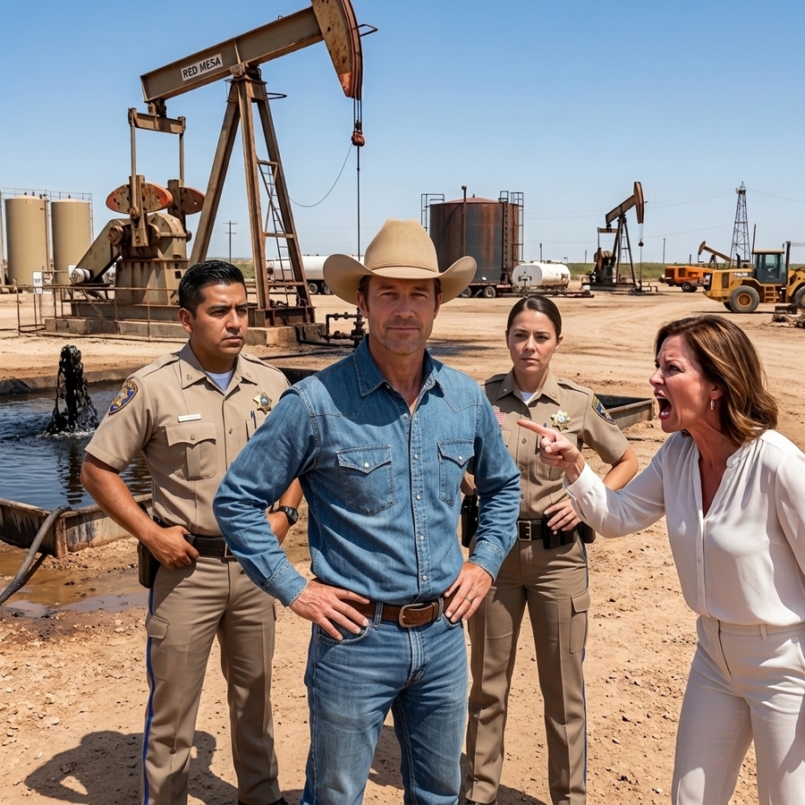 They Tried to Steal His Inherited Ranch For Oil with a Forged HOA Deed — But What He Discovered Below Was Something No One Would Believe