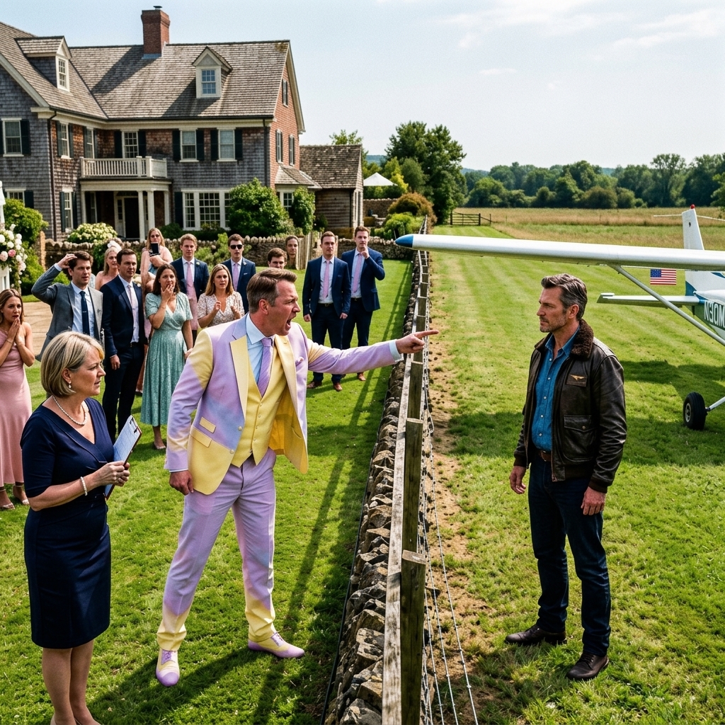 They Built a Wedding Venue Beside My Airstrip and Tried to Shut Me Down — Until the Night Flights Returned