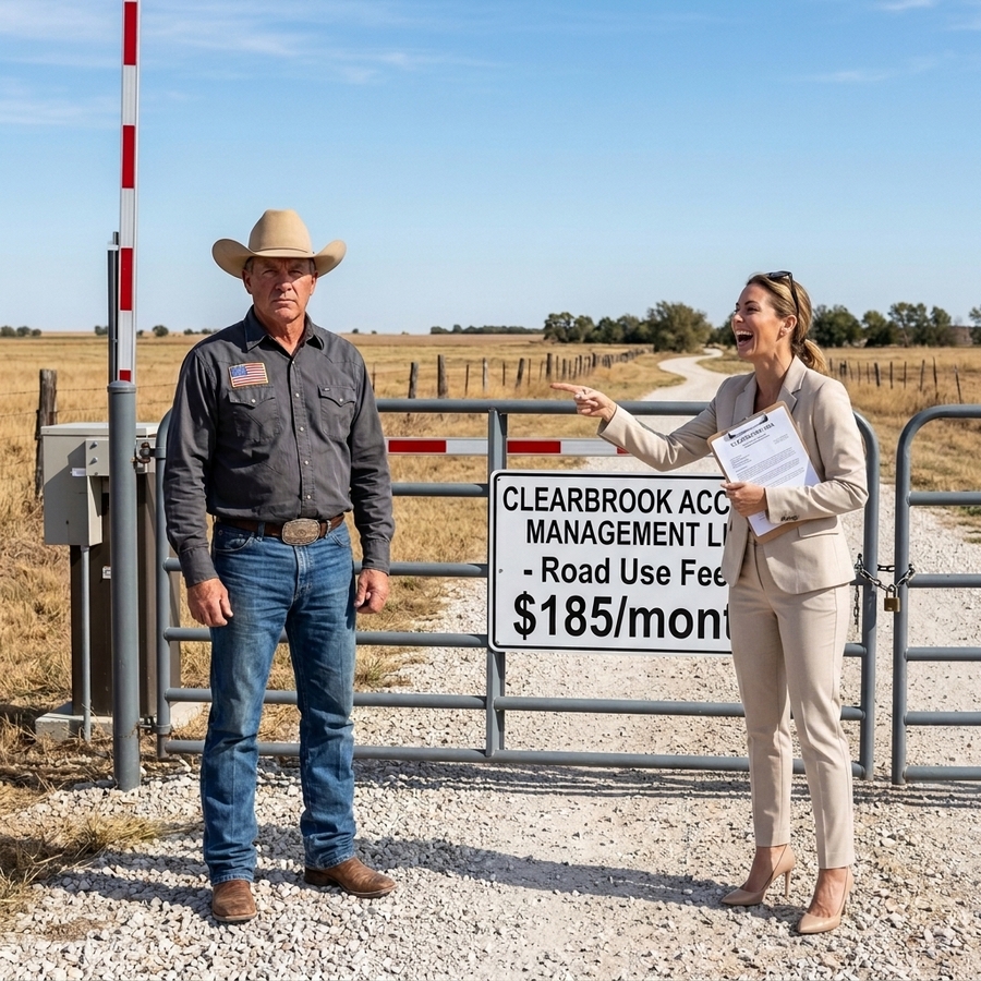 Hoa Put Up A Gate And Charged Me $185/Month To Use My Own Road — What I Did Next Made Them Regret Everything