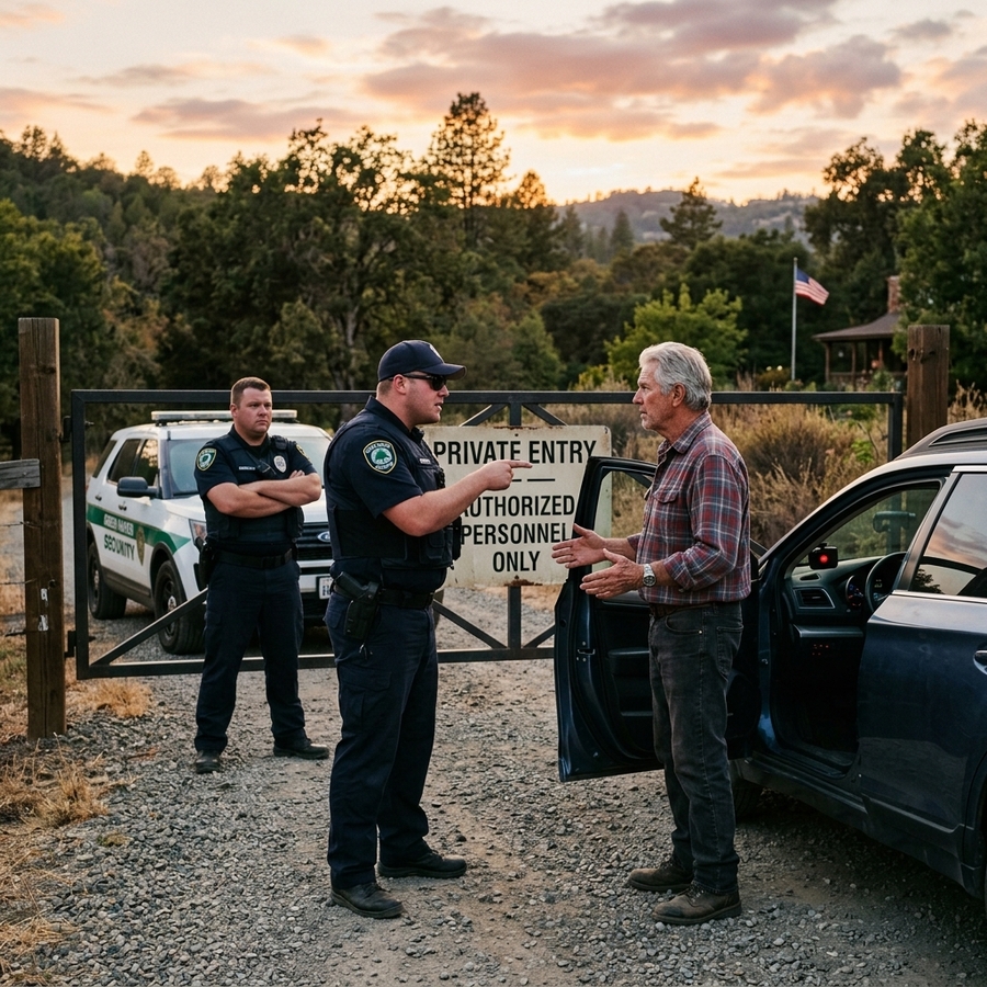 HOA Guards Blocked My Dying Father’s Farm, Told Me I Was Banned — They Weren’t Aware I Was Actually a Corporate Lawyer