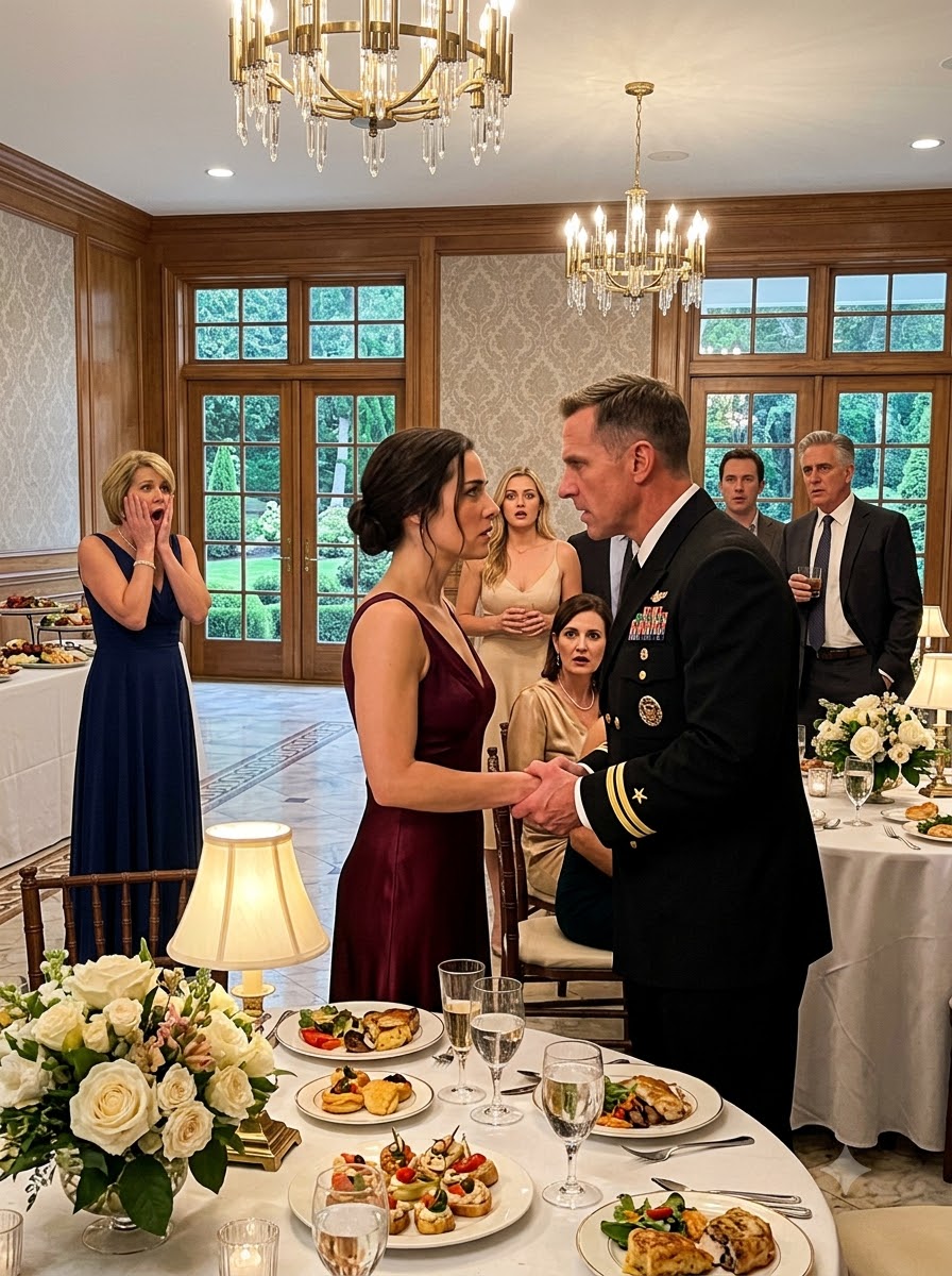 PART 2 – FULL: MY FATHER CALLED ME A COWARD in front of my sister’s engagement party, but when the SEAL commander saw the faded scar on my wrist