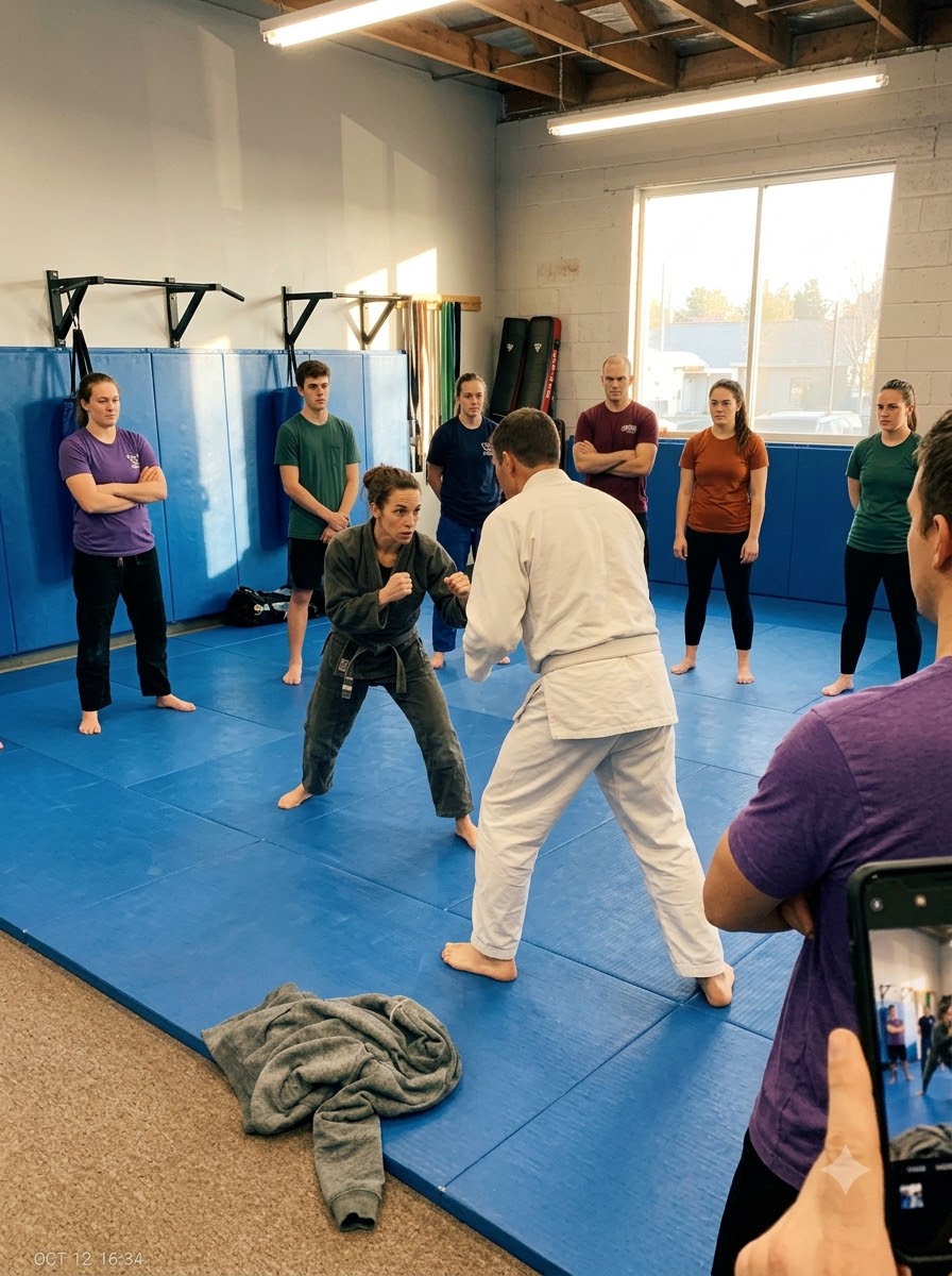 PART 2 – FULL: The day a six-foot black belt decided to make an example of me in front of my daughter, he made the biggest mistake of his pathetic life.