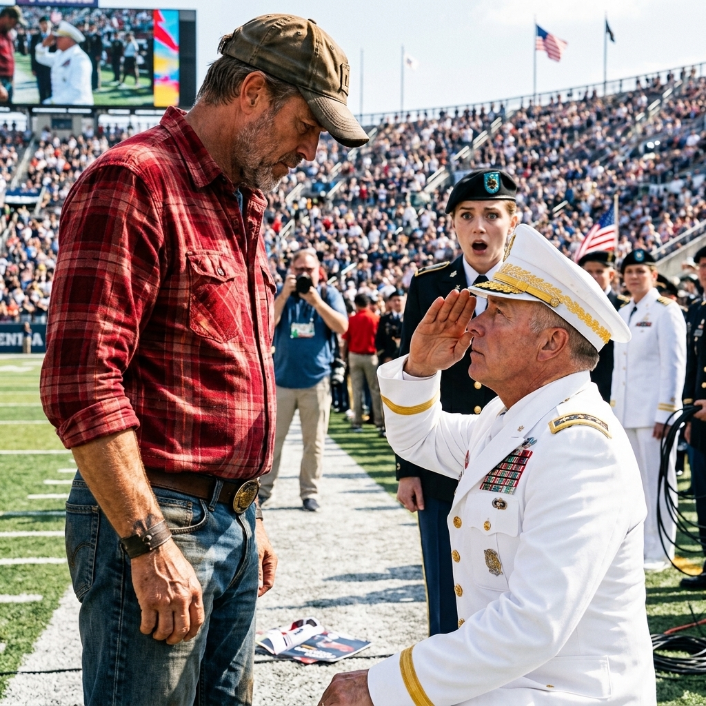 WHOLE STORY: I drove eighteen hours in an old semi-truck to watch my daughter become an Army officer… but before the ceremony ended, a three-star general saw the worn leather band on my wrist and went completely silent.
