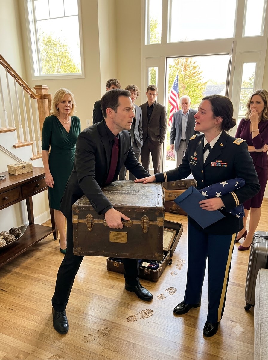 PART 2 – FULL: I came home from my husband’s MILITARY FUNERAL to find eight relatives STEALING his uniforms,