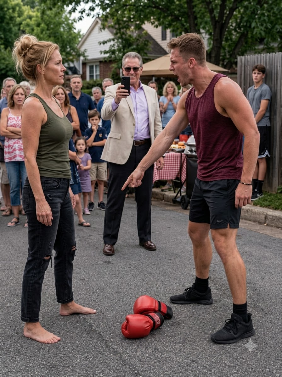 PART 2 – FULL: THE RED GLOVES hit the pavement—an entitled twenty-two-year-old wanted to humiliate me in front of the block