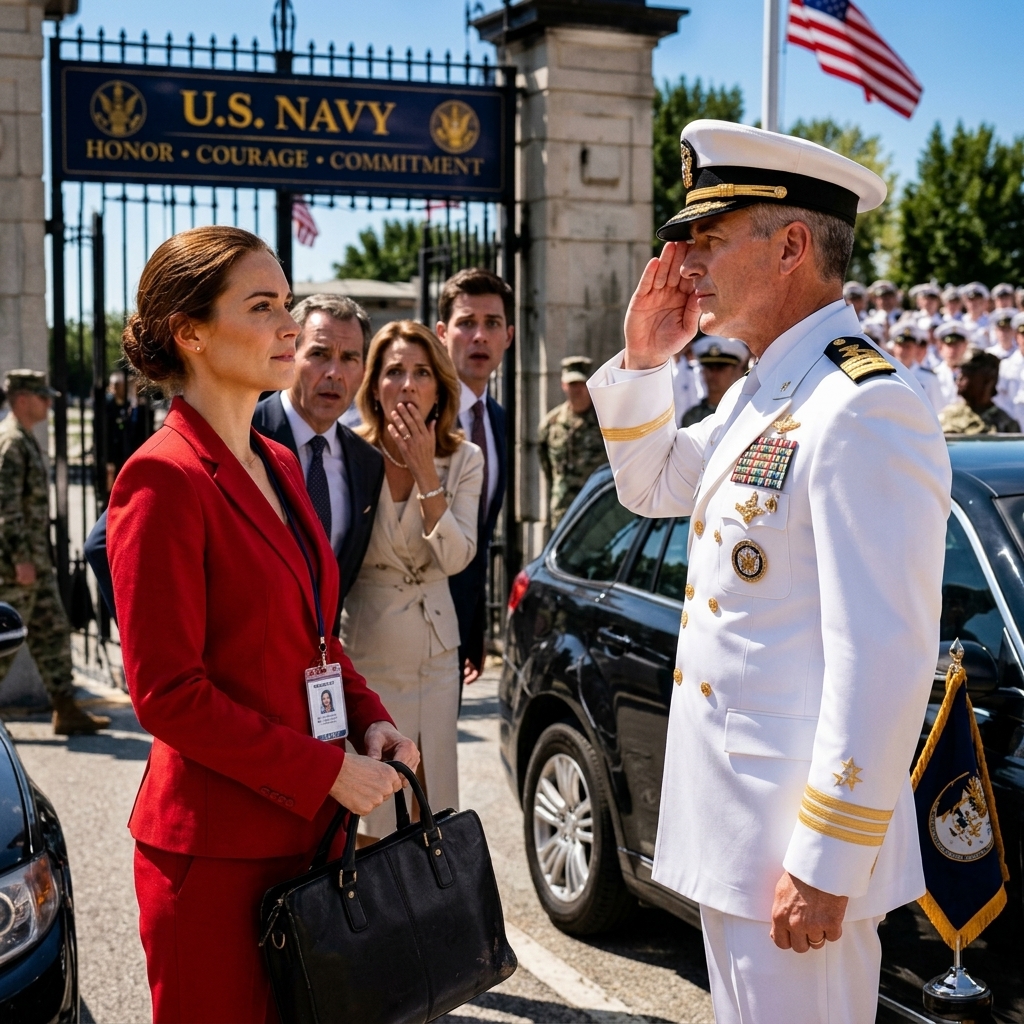WHOLE STORY: MY OWN FAMILY WALKED PAST ME at the gate while a petty officer scanned the guest list three times. My name was missing.