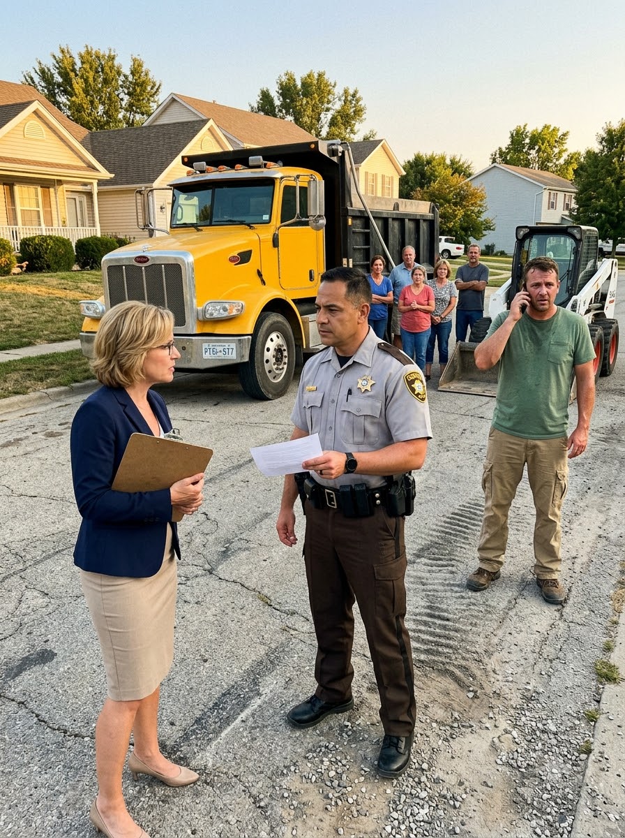 PART 2 – FULL: My HOA president trapped $18,000 of my electrical contracting tools behind three massive construction trucks in my OWN driveway.