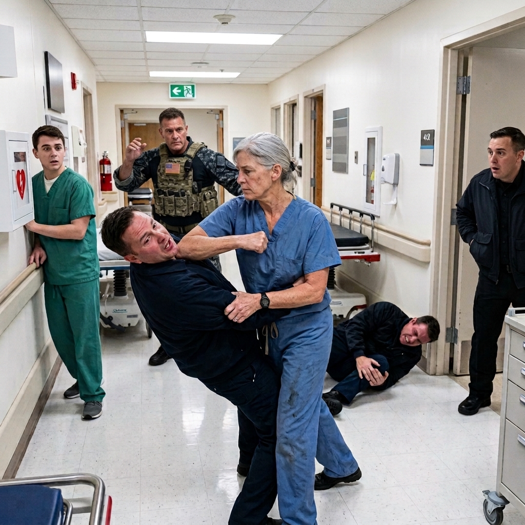 Dr. Julian Thorn Called His Nurse Invisible Right Before She Elbowed an Armed Intruder in the Throat — What the NCIS Agent Found in Her File Left the Entire Hospital Speechless