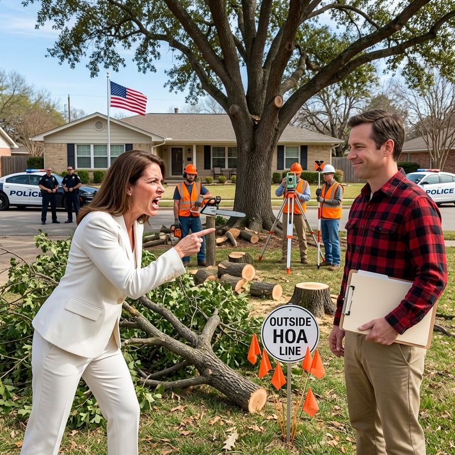 Hoa Karen Ordered My Family’s 150-Year-Old Oaks Cut Down — Her Action Was Horrible Enough But The Reason Behind It Was Much Worse
