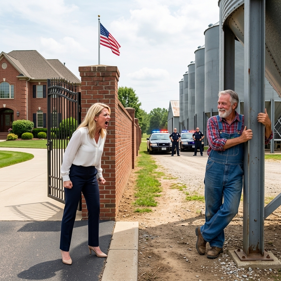HOA Built a 12-Ft Wall on My Farm to Block My “Ugly House” – So I Built 60-Foot Silos That Blocked Their Million-Dollar View Forever