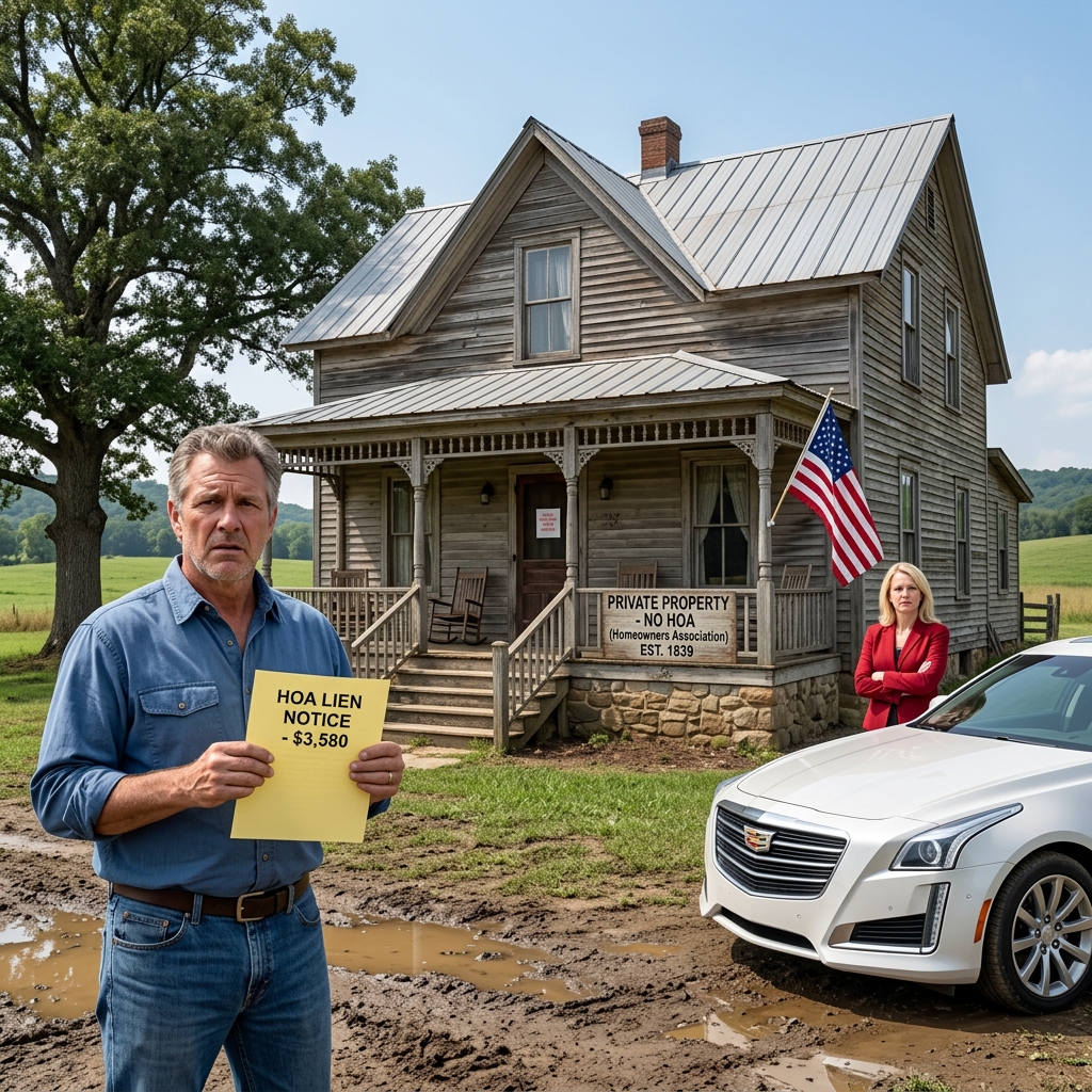 They Filed A Lien On My 185-Year-Old Farmhouse Even Though I’m Not In Their HOA — What I Did Next Left Them Speechless